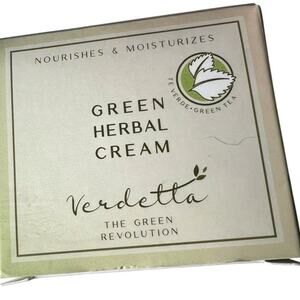 skincare Verdetta Green Herbal Cream Moisturizes Green Tea  1.7 oz Facial